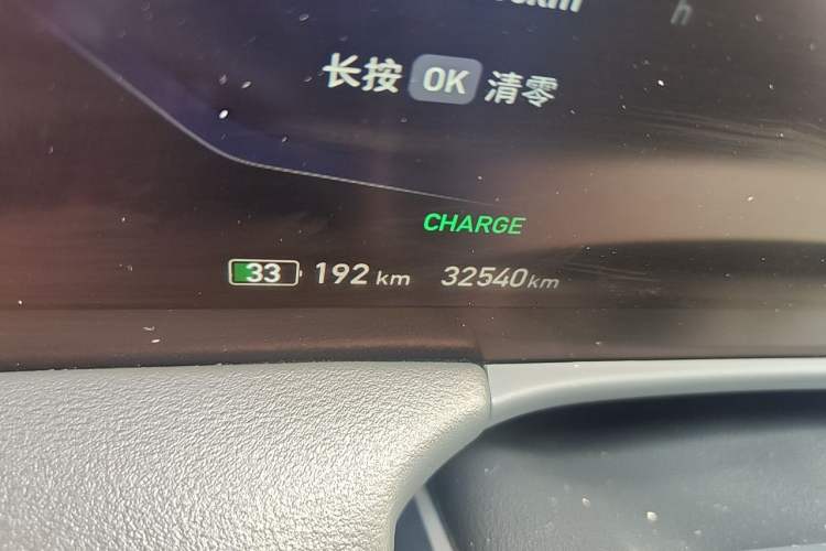 Used Hongqi E-HS9 2022 690 km Range Flagship Edition Six Seats Odometer Close Up
