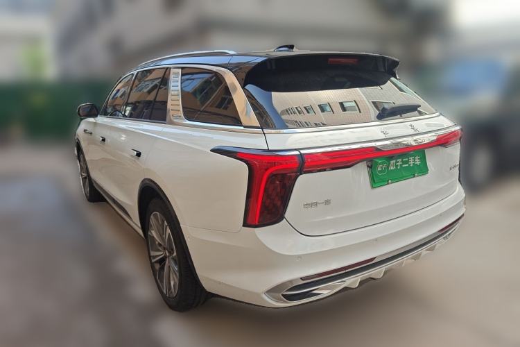 Used Hongqi E-HS9 2022 690 km Range Flagship Edition Six Seats Rear Left 45 Deg