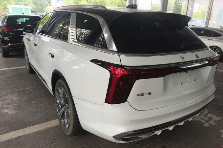 Used Hongqi E-HS9 2022 660 km Range Flagway Edition Six Seats Rear Left 45 Deg
