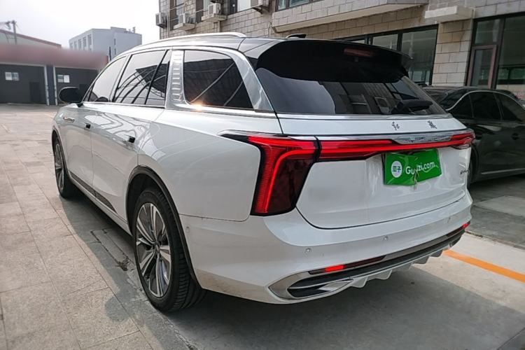 Used Hongqi E-HS9 2022 660 km Range Flagway Edition Six Seats Rear Left 45 Deg