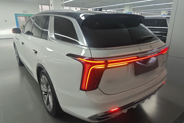 Used Hongqi E-HS9 2022 660 km Range Flagway Edition Six Seats Rear Left 45 Deg