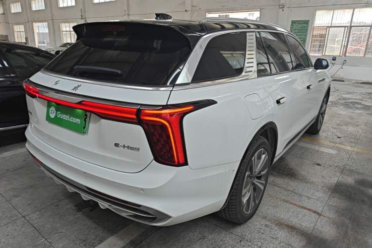 Used Hongqi E-HS9 2022 660 km Range Flagway Edition Six Seats Rear Right 45 Deg