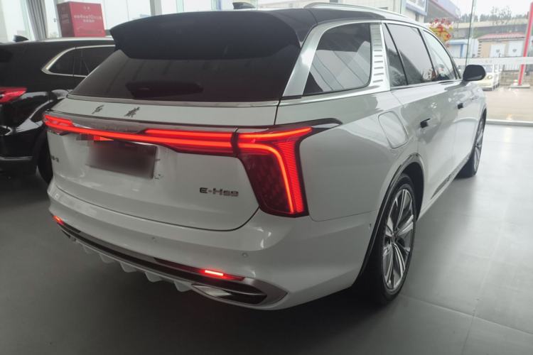 Used Hongqi E-HS9 2022 660 km Range Flagway Edition Six Seats Rear Right 45 Deg