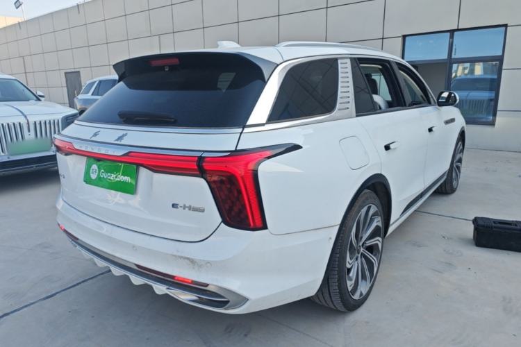 Used Hongqi E-HS9 2022 660 km Range Flagship Edition Four Seats Rear Right 45 Deg
