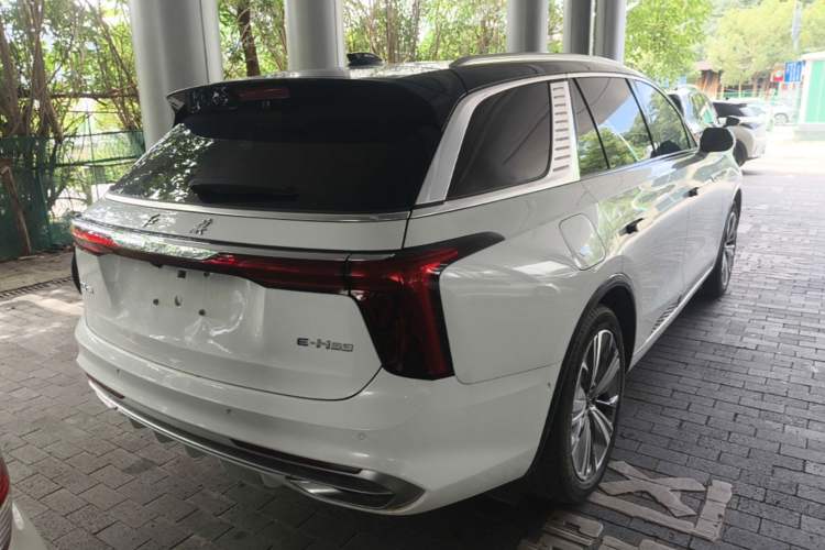 Used Hongqi E-HS9 2022 660 km Range Flagway Edition Six Seats Rear Right 45 Deg