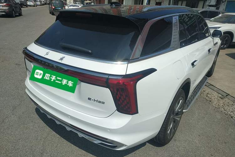 Used Hongqi E-HS9 2022 690 km Range Flagship Edition Six Seats Rear Right 45 Deg