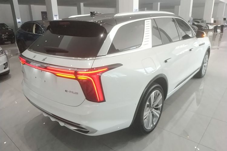 Used Hongqi E-HS9 2022 660 km Range Flagway Edition Six Seats Rear Right 45 Deg