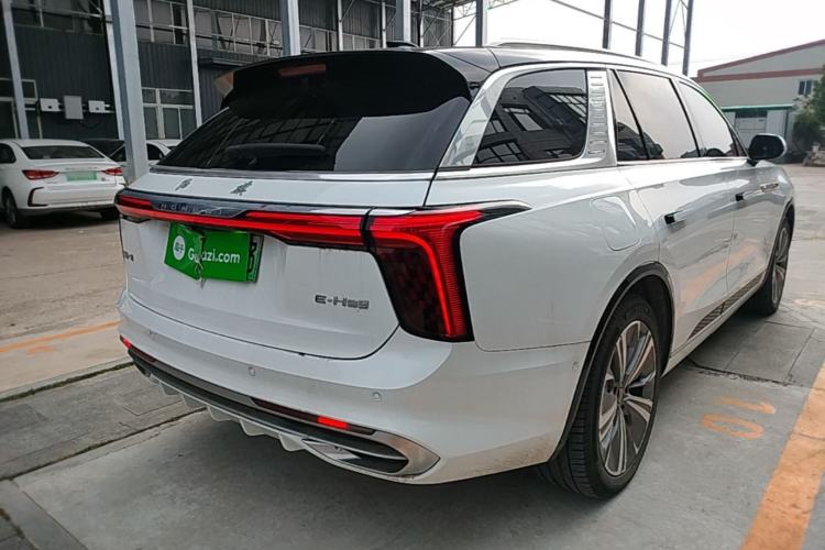 Used Hongqi E-HS9 2022 660 km Range Flagway Edition Six Seats Rear Right 45 Deg