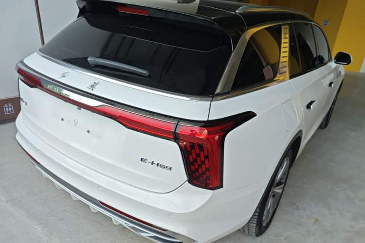 Used Hongqi E-HS9 2022 690 km Range Flagship Edition Six Seats Rear Right 45 Deg