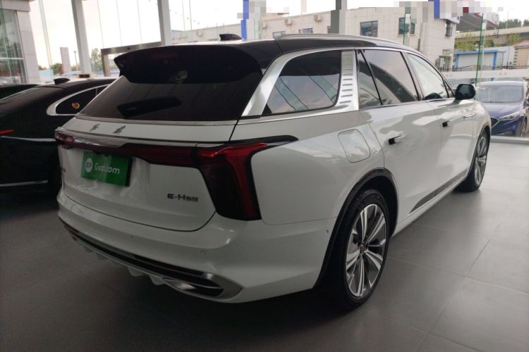 Used Hongqi E-HS9 2022 660 km Range Flagway Edition Six Seats Rear Right 45 Deg