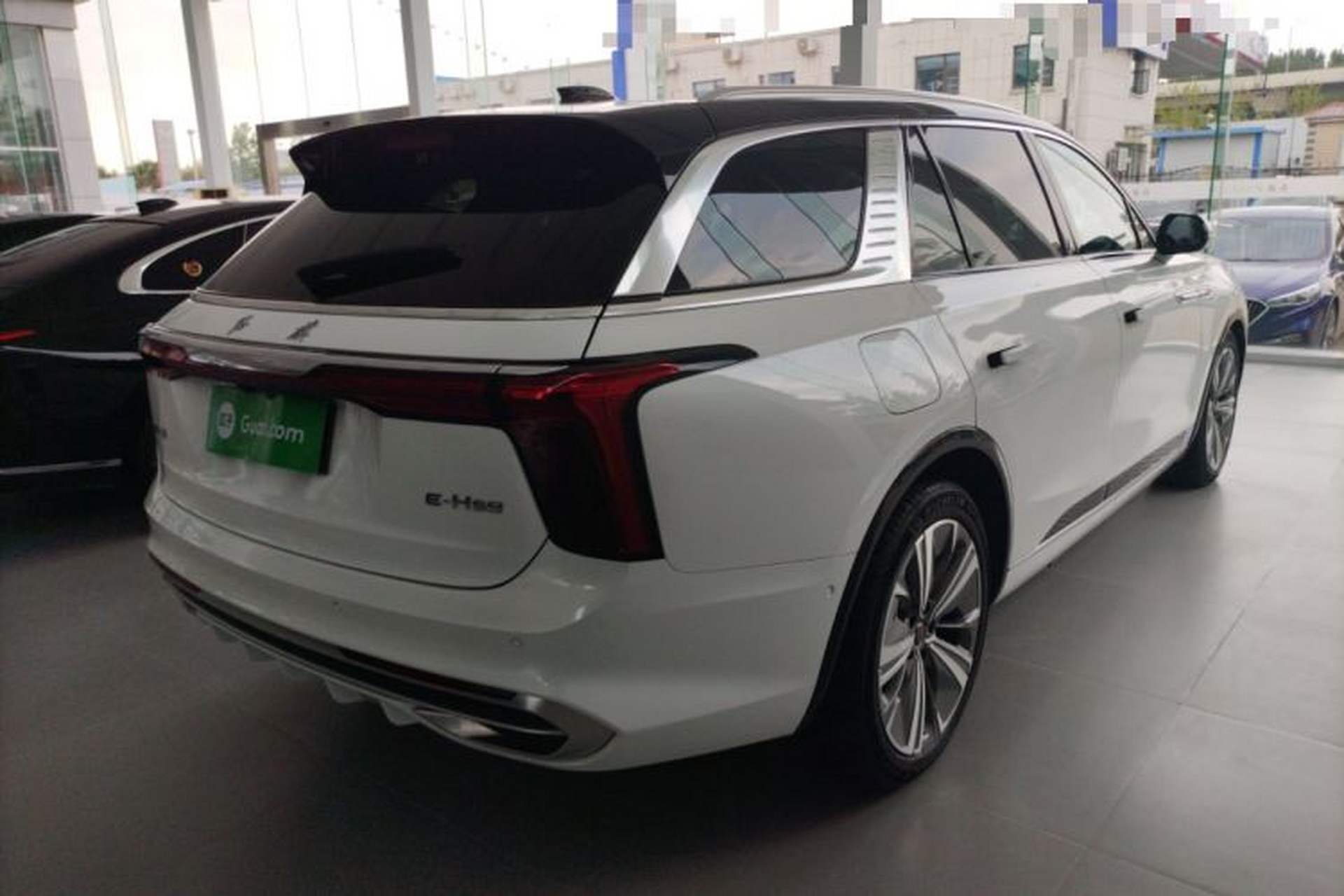 Used Hongqi E-HS9 2022 660 km Range Flagway Edition Six Seats Rear Right 45 Deg