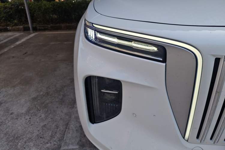 Used Hongqi E-HS9 2022 690 km Range Flagship Edition Six Seats Right Front Headlight