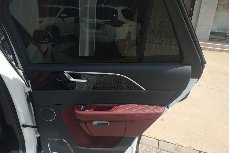 Used Hongqi E-HS9 2022 690 km Range Flagship Edition Six Seats Right Rear Door Interior