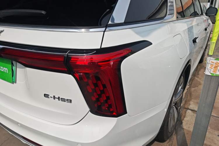 Used Hongqi E-HS9 2022 660 km Range Flagway Edition Six Seats Right Rear Taillight