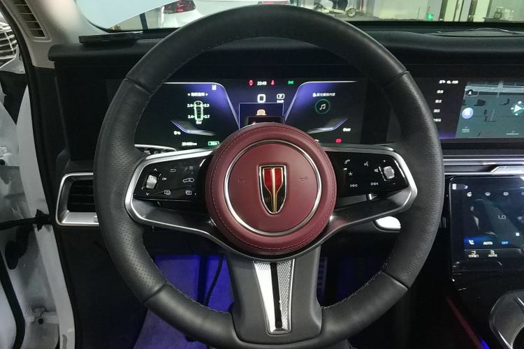 Used Hongqi E-HS9 2022 660 km Range Flagway Edition Six Seats Steering Wheel