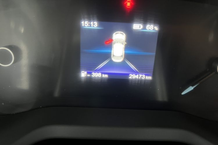Used Hongqi E-QM5 2024 610 km PLUS Odometer Close Up