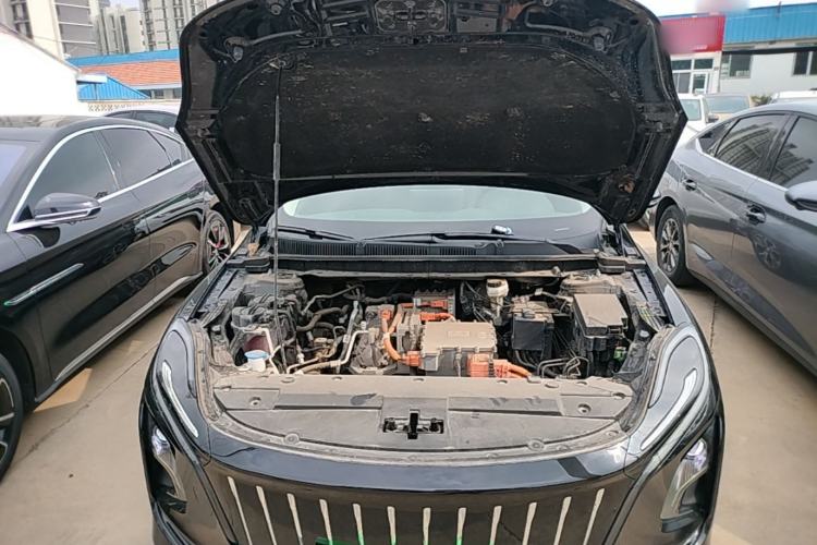 Used Hongqi E-QM5 2021 Online Booking Charging Basic Edition 5 Seats Engine Bay