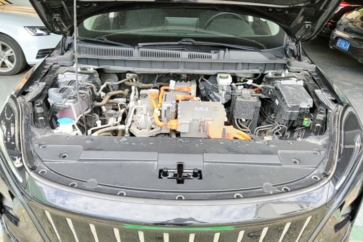 Used Hongqi E-QM5 2021 Online Booking Charging Basic Edition 5 Seats Engine Bay