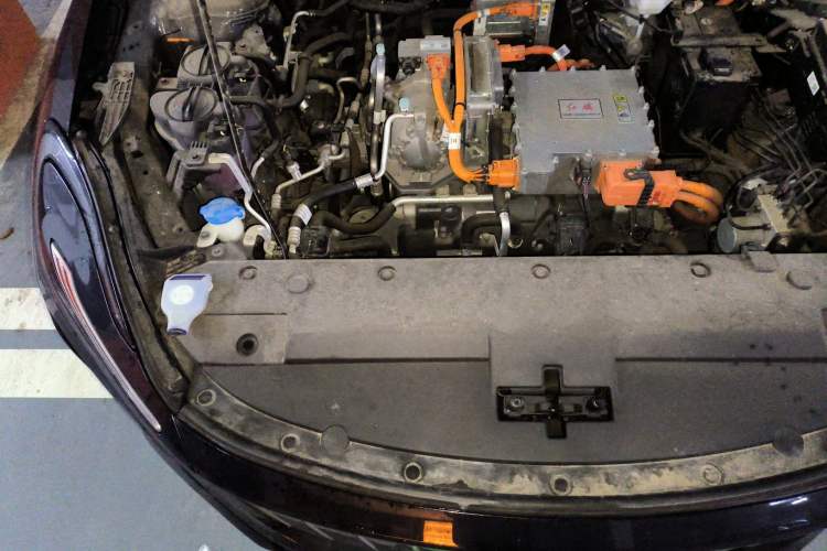 Used Hongqi E-QM5 2021 Online Booking Charging Basic Edition 5 Seats Engine Bay Right
