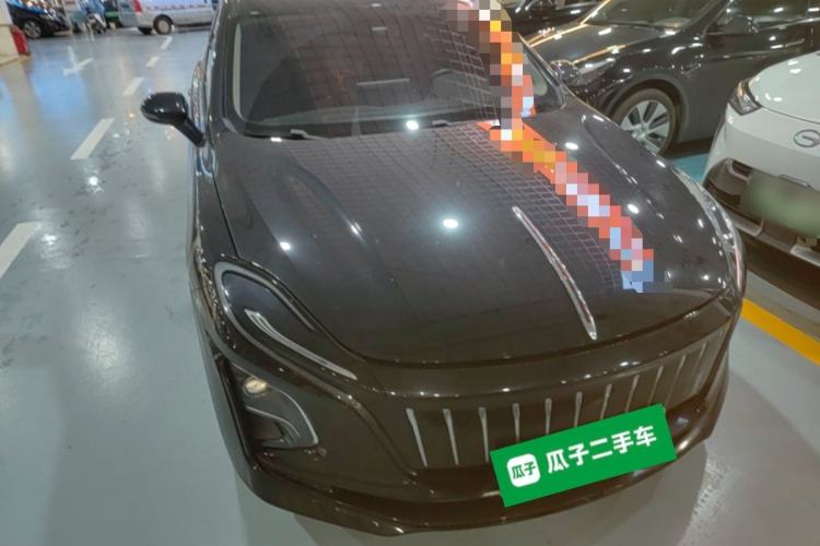 Used Hongqi E-QM5 2021 Online Booking Charging Basic Edition 5 Seats Exterior 1