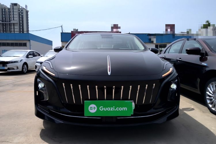 Used Hongqi E-QM5 2021 Online Booking Charging Basic Edition 5 Seats Front