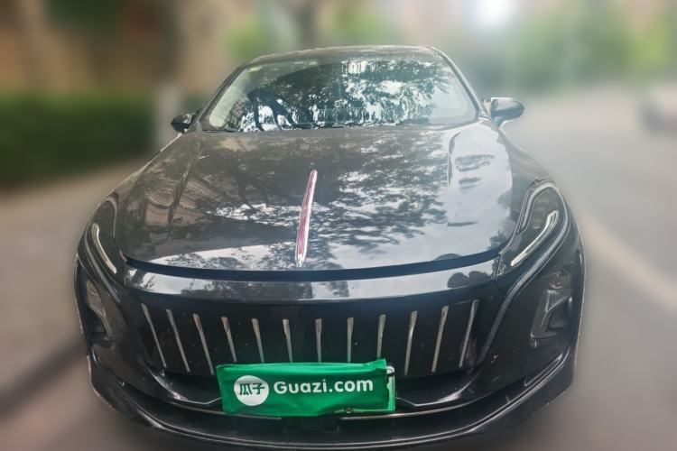 Used Hongqi E-QM5 2021 Online Booking Charging Basic Edition 5 Seats Front