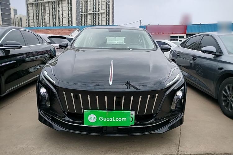 Used Hongqi E-QM5 2021 Online Booking Charging Basic Edition 5 Seats Front
