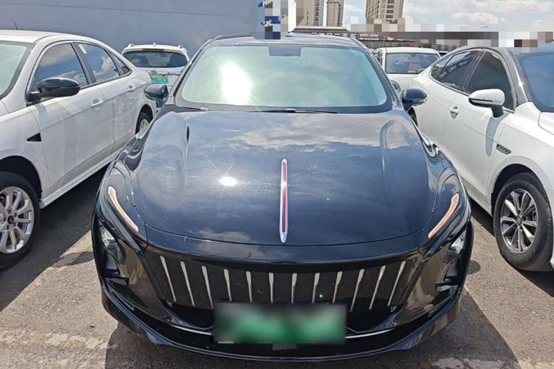 Used Hongqi E-QM5 2021 Charging Didi Edition Front