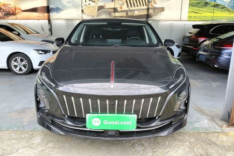 Used Hongqi E-QM5 2021 Online Booking Charging Basic Edition 5 Seats Front
