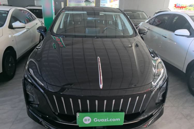 Used Hongqi E-QM5 2021 Online Booking Charging Basic Edition 4 Seats Front