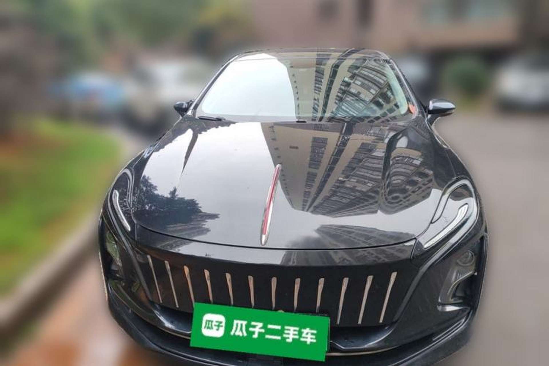 Used Hongqi E-QM5 2021 Online Booking Charging Basic Edition 4 Seats Front