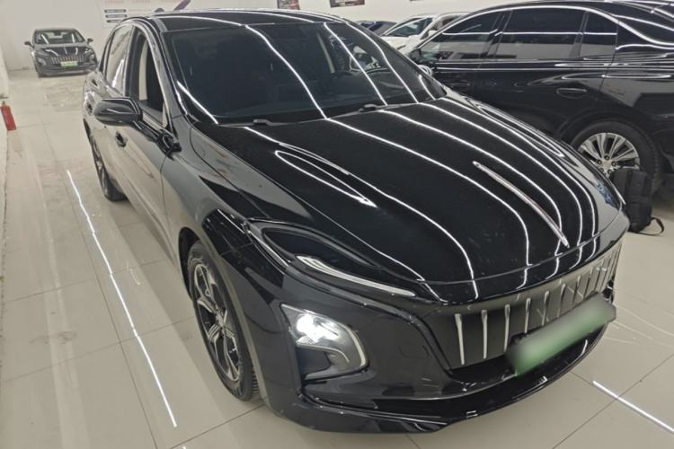 Used Hongqi E-QM5 2021 Online Booking Charging Basic Edition 5 Seats Front Right 45 Deg