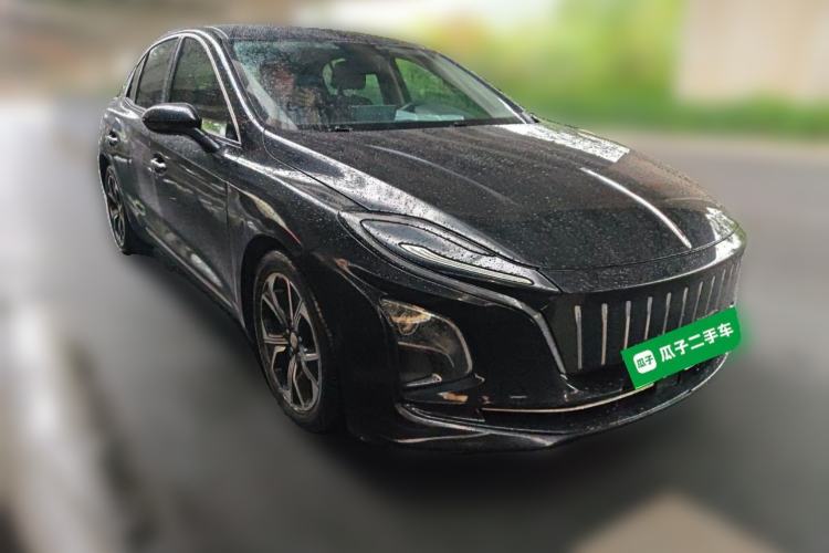 Used Hongqi E-QM5 2021 Charging Didi Edition Front Right 45 Deg