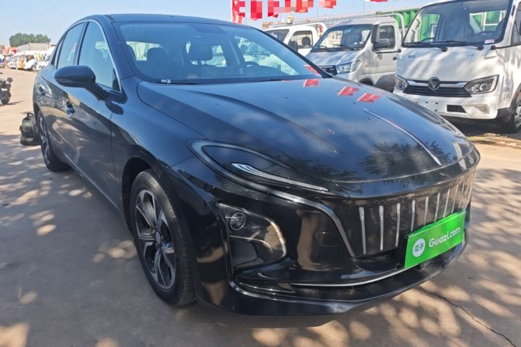 Used Hongqi E-QM5 2021 Charging Version Flagship Edition Front Right 45 Deg