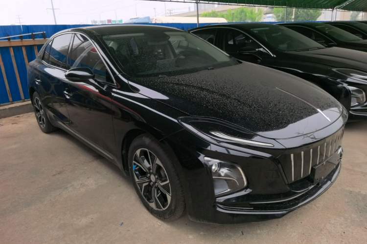 Used Hongqi E-QM5 2021 Online Booking Charging T3 Edition 4 Seats Front Right 45 Deg