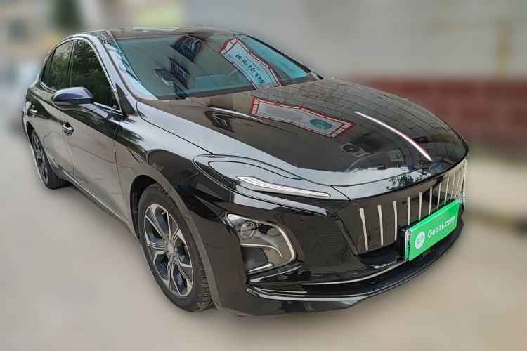 Used Hongqi E-QM5 2021 Charging Flagship Edition Front Right 45 Deg
