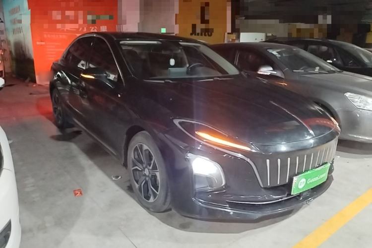 Used Hongqi E-QM5 2021 Online Booking Charging T3 Edition 4 Seats Front Right 45 Deg