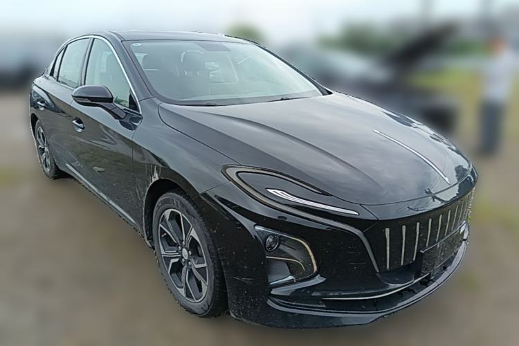 Used Hongqi E-QM5 2021 Online Booking Charging Basic Edition 5 Seats Front Right 45 Deg