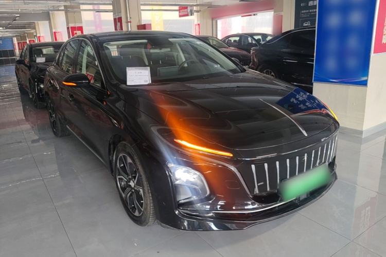 Used Hongqi E-QM5 2021 Ride-Hailing Charging—Didi Edition 5 Seats Front Right 45 Deg
