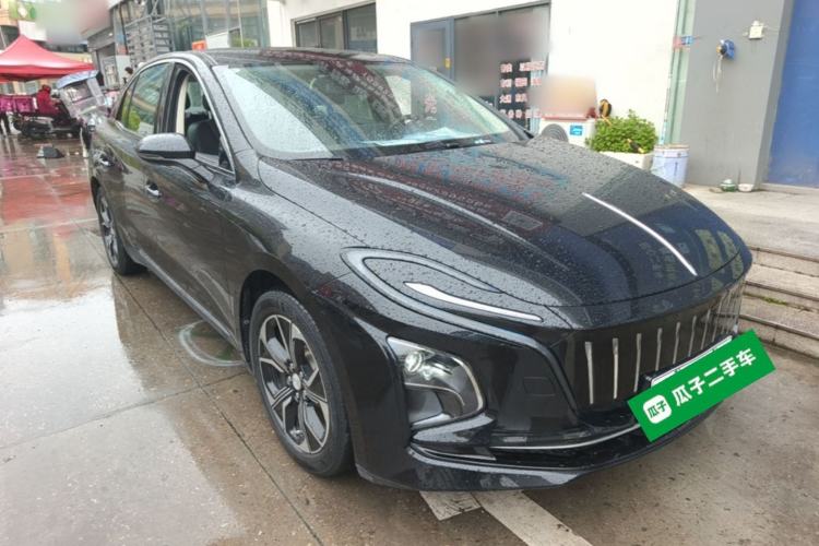 Used Hongqi E-QM5 2021 Charging T3 Version 5 Seats Front Right 45 Deg