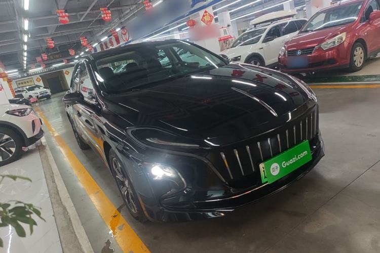 Used Hongqi E-QM5 2021 Online Booking Charging T3 Edition 5-Seater Front Right 45 Deg