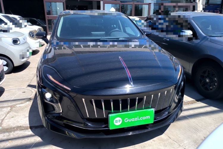Used Hongqi E-QM5 2021 Online Booking Charging Basic Edition 5 Seats Front