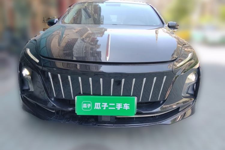 Used Hongqi E-QM5 2021 Online Booking Charging Basic Edition 4 Seats Front