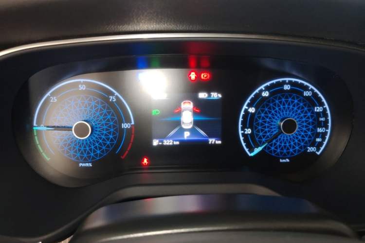 Used Hongqi E-QM5 2021 Online Booking Charging T3 Edition 5-Seater Instrument Cluster