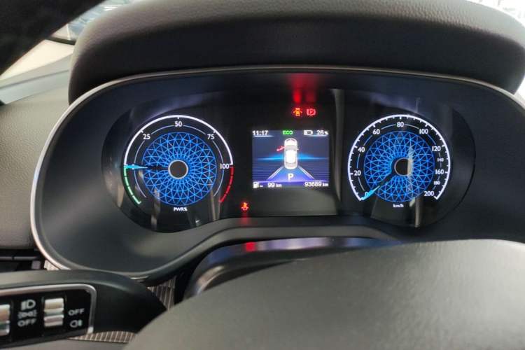 Used Hongqi E-QM5 2021 Online Booking Charging T3 Edition 5-Seater Instrument Cluster
