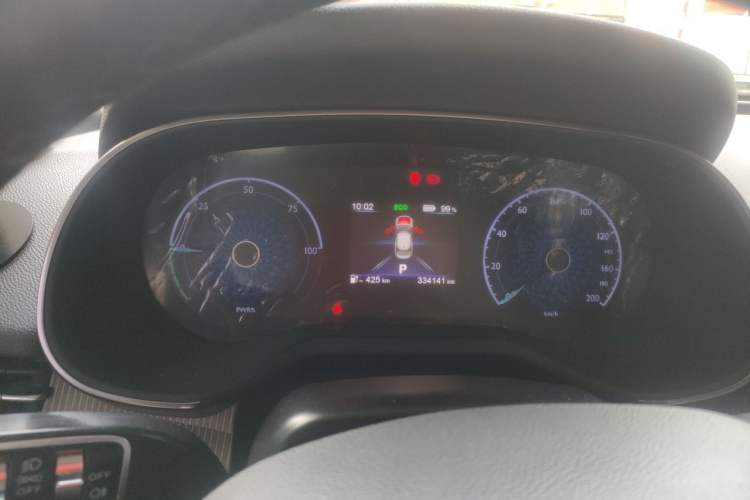 Used Hongqi E-QM5 2021 Online Booking Charging T3 Edition 5-Seater Instrument Cluster