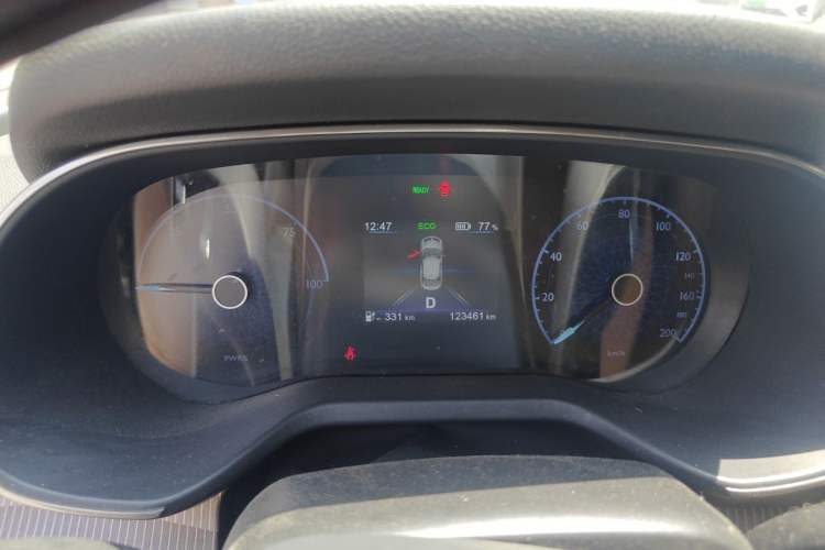 Used Hongqi E-QM5 2021 Charging T3 Version 4 Seats Instrument Cluster