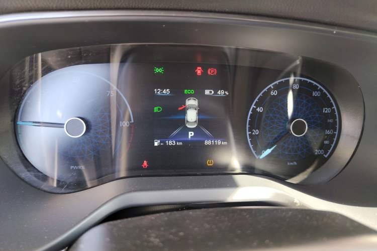 Used Hongqi E-QM5 2021 Charging Flagship Edition Instrument Cluster