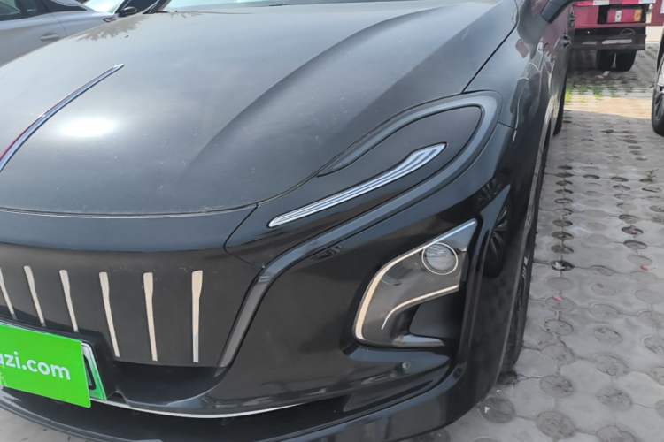 Used Hongqi E-QM5 2021 Online Booking Charging Basic Edition 5 Seats Left Front Headlight