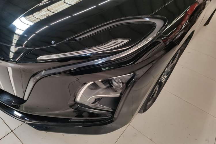 Used Hongqi E-QM5 2021 Online Booking Charging Basic Edition 5 Seats Left Front Headlight